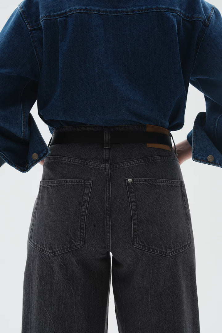 H&M Curvy Fit Baggy High Jeans