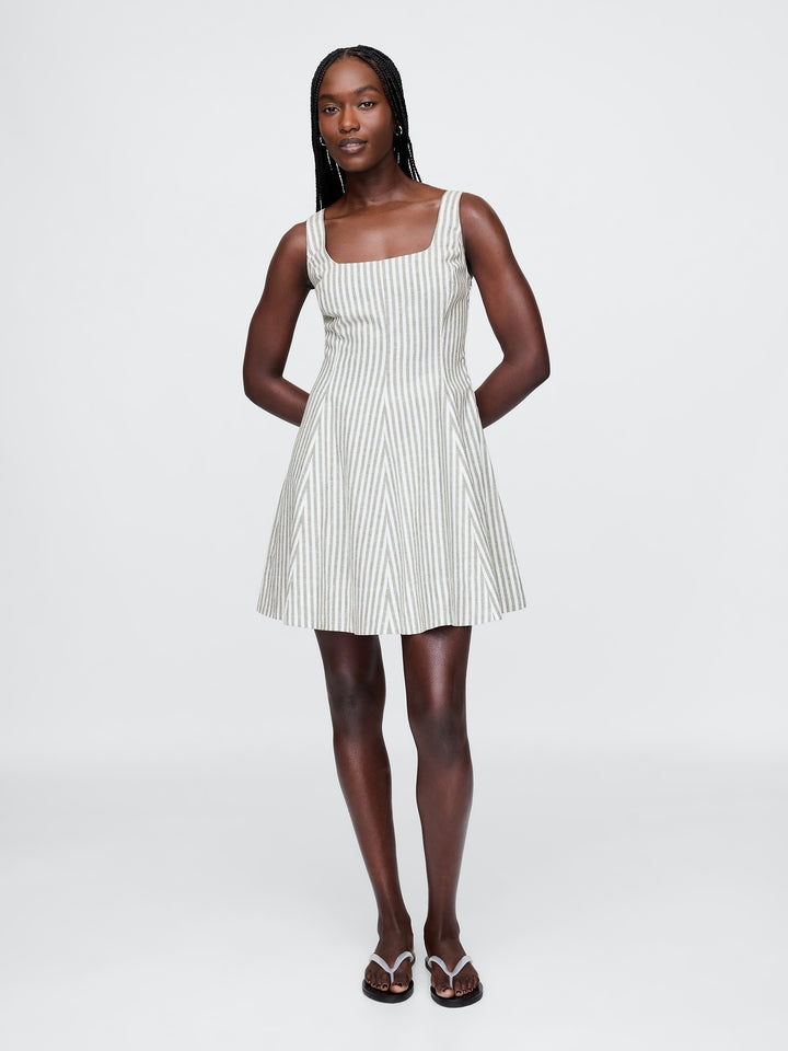 Gap Linen-Blend Mini Dress