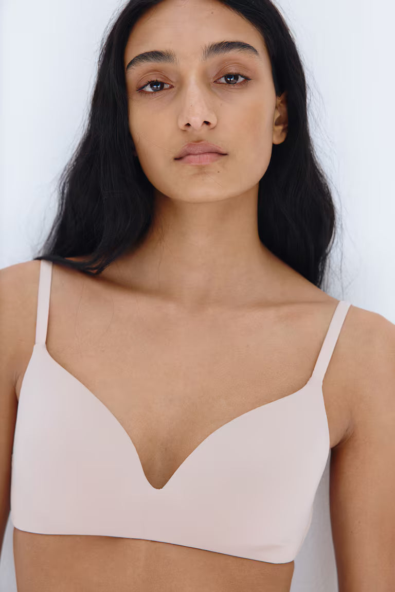 H&M Padded Soft-Cup Microfiber Bra