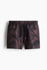 Eggplant purple/striped