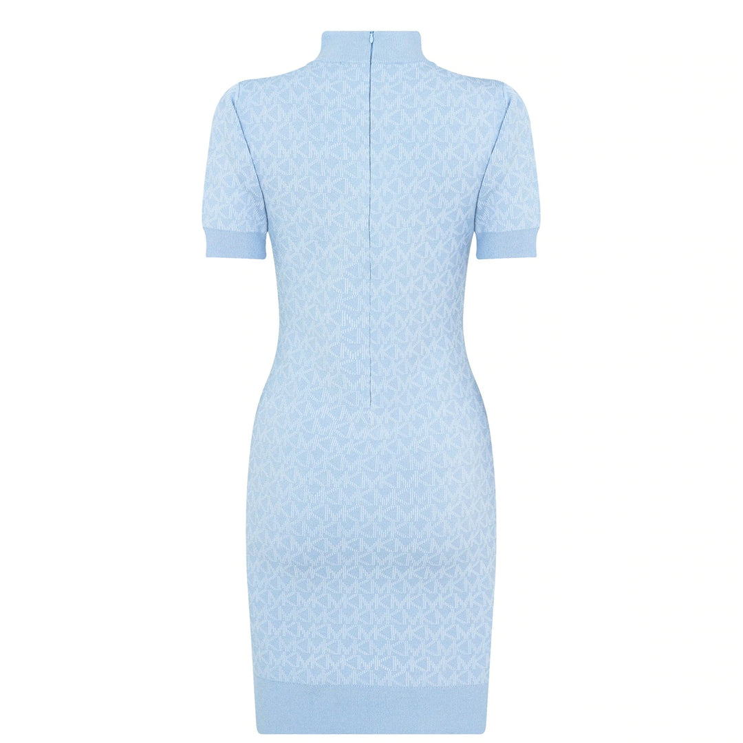 MICHAEL MICHAEL KORS Dot Mock Neck Dress