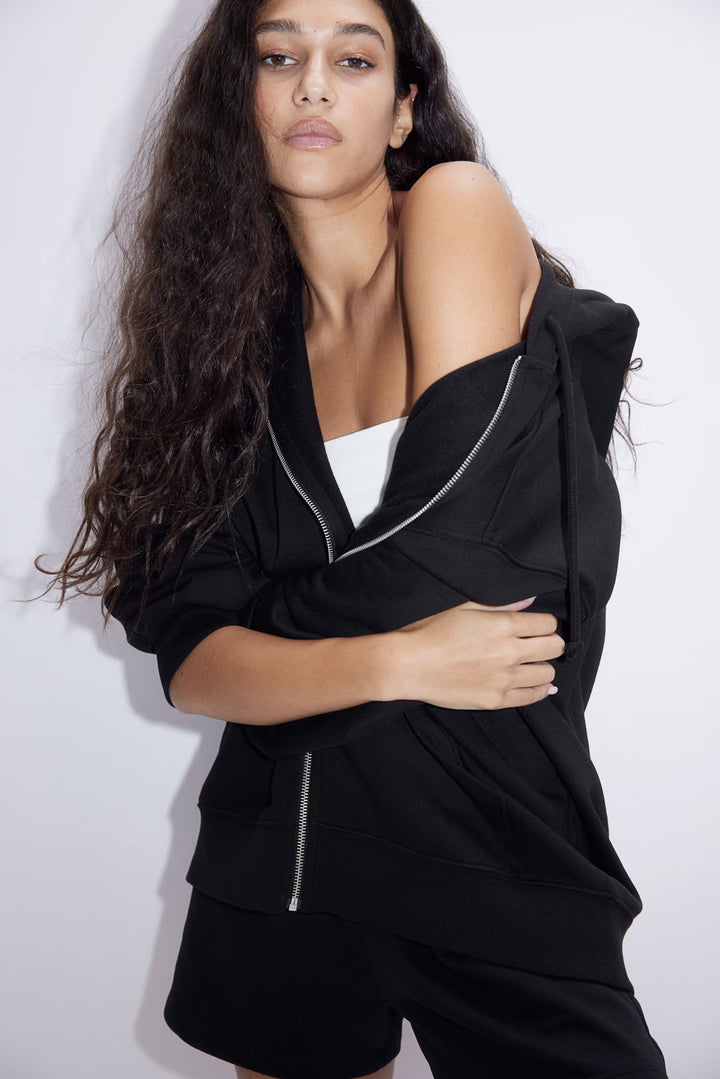 H&M Oversized Hooded Jacket