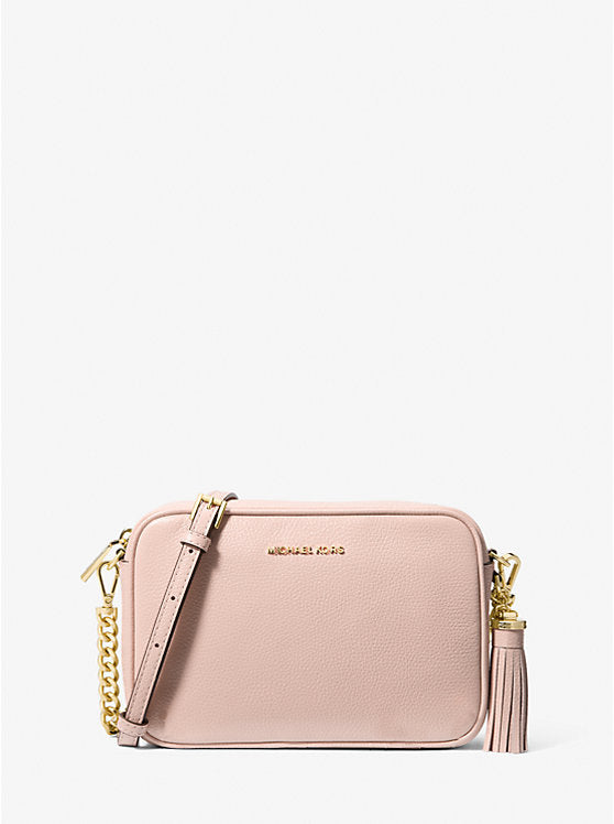 Michael Kors Ginny Leather Crossbody Bag