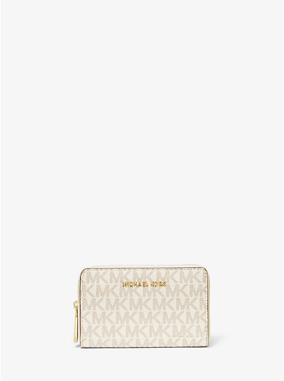 Michael Kors Small Logo and Leather Wallet