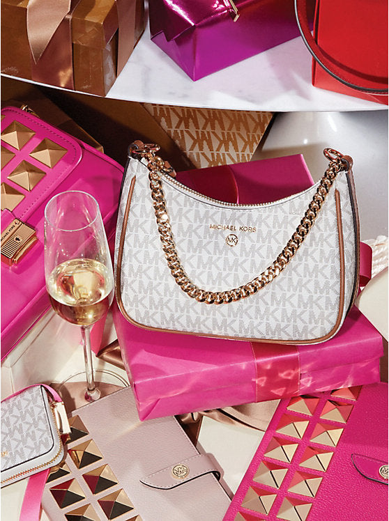 Michael Kors Small Logo and Leather Wallet