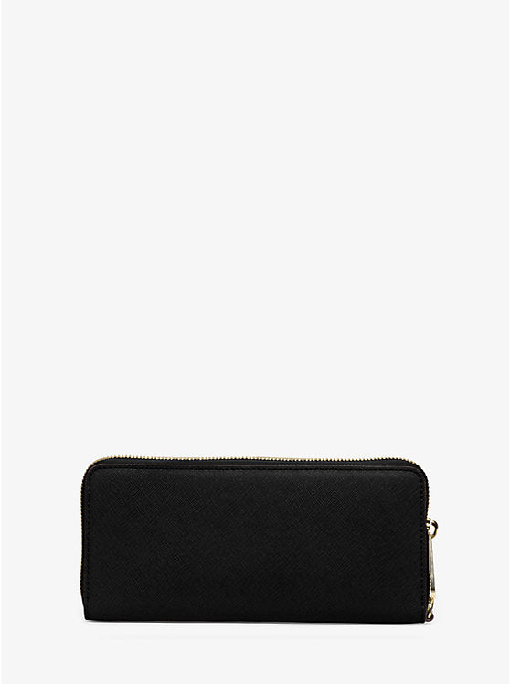 Michael Kors Leather Continental Wristlet