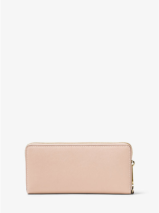 Michael Kors Leather Continental Wristlet