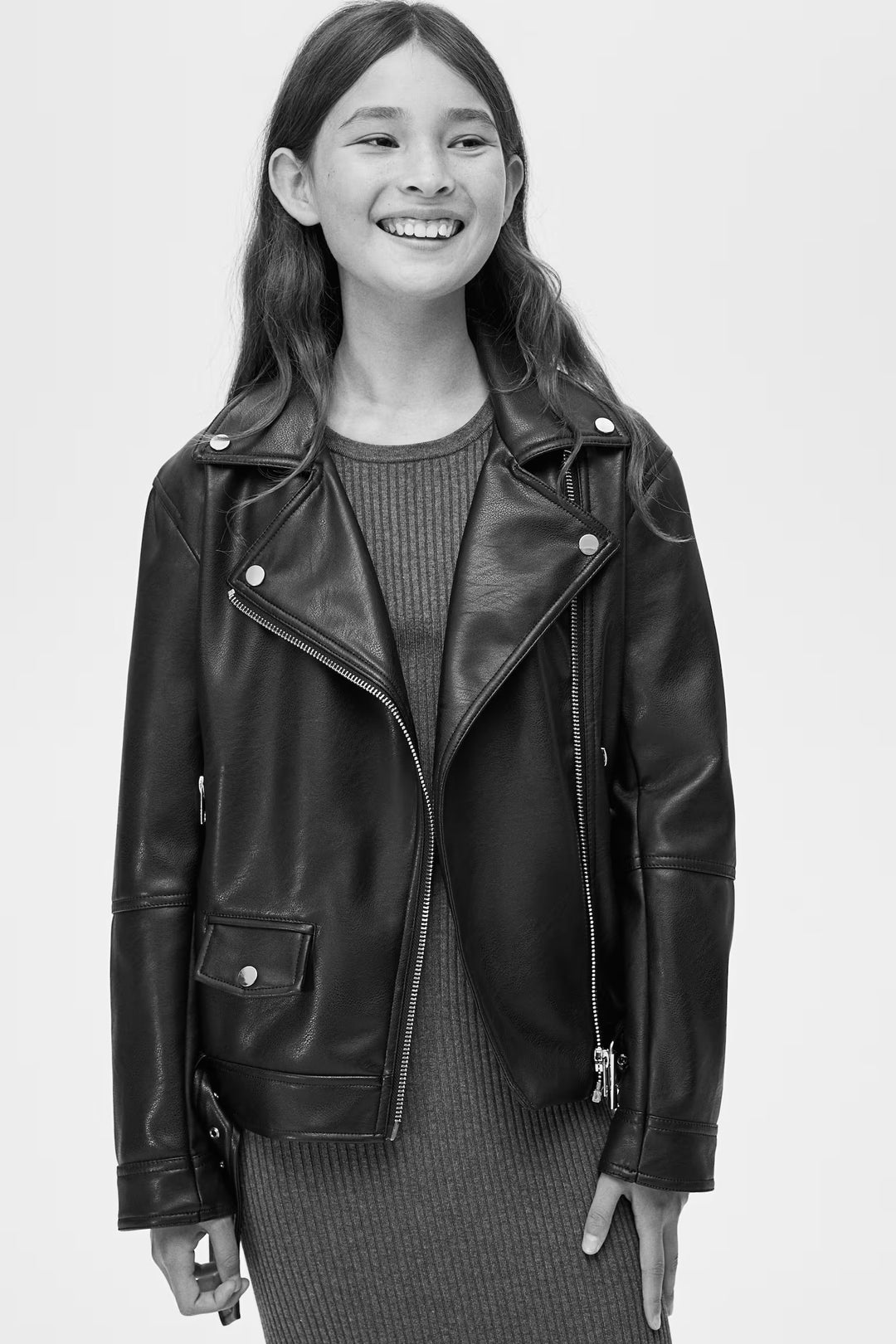 H&M Oversized Biker Jacket