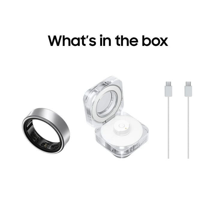 Samsung Galaxy Ring, AI Smart Ring, Size 8, Titanium Gold