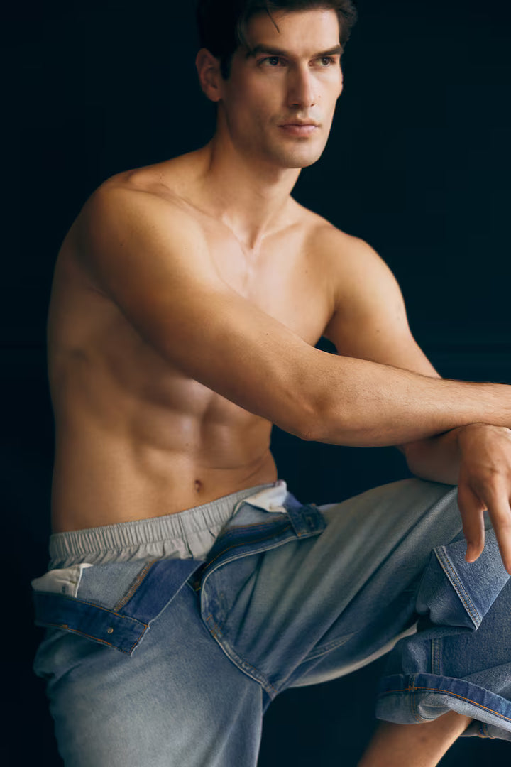 H&M 3-pack Woven Cotton Boxer Shorts