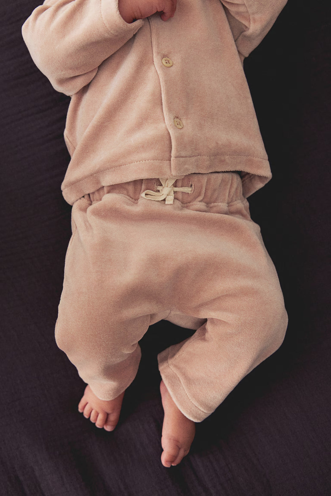H&M 2-piece Velour Set