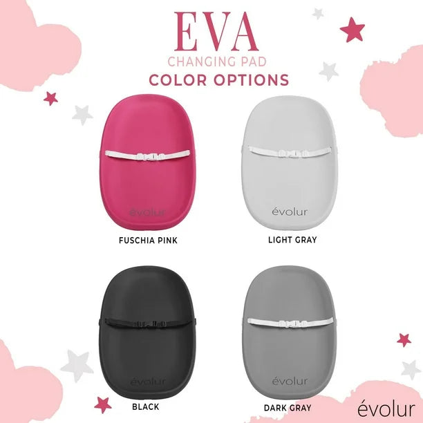 Evolur Eva Changing Pad, Lightweight and Portable