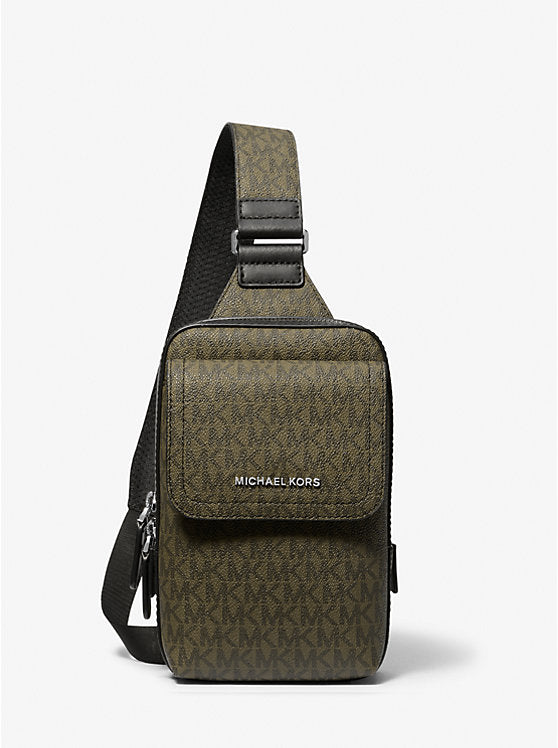Michael Kors Hudson Signature Logo Sling Pack