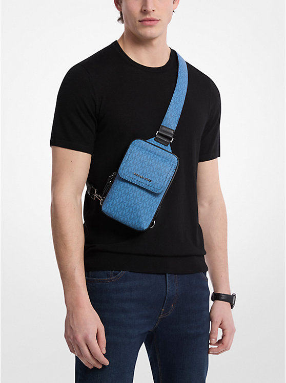 Michael Kors Hudson Signature Logo Sling Pack