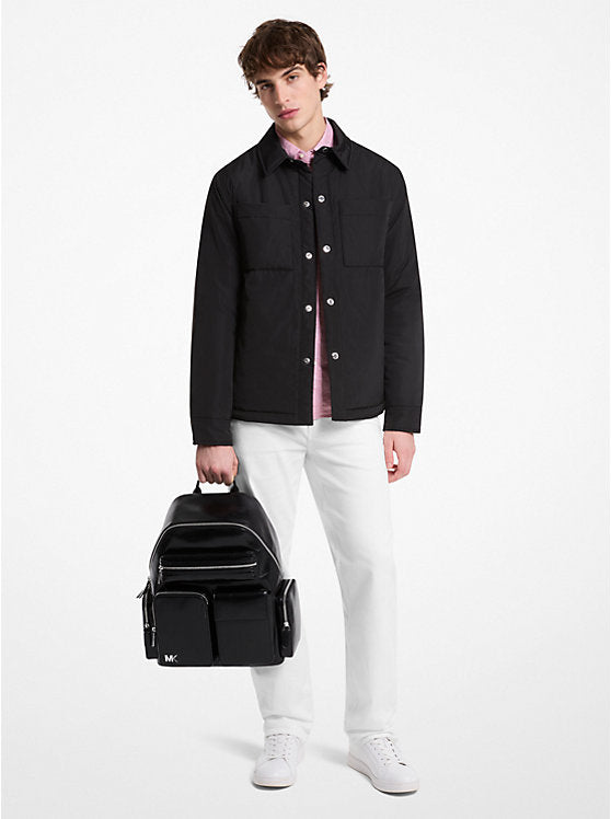 Michael Kors Dakota Leather Cargo Backpack