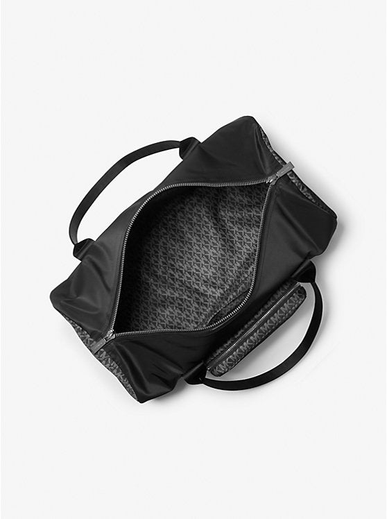 Michael kors Tanner Nylon and Printed Signature Logo Weekender Bag