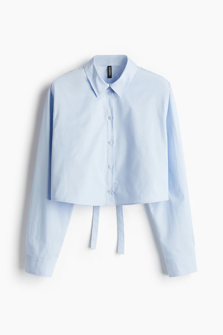 H&M Tie-Detail Crop Top