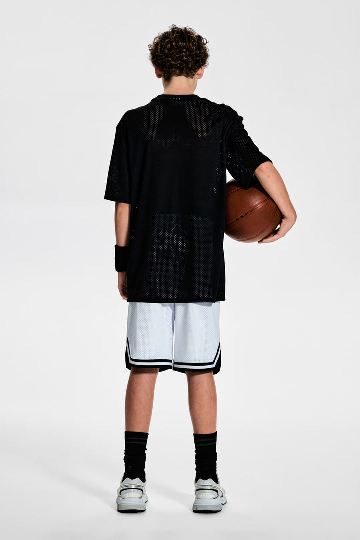 H&M Printed Mesh Sports Shirt with DryMove™