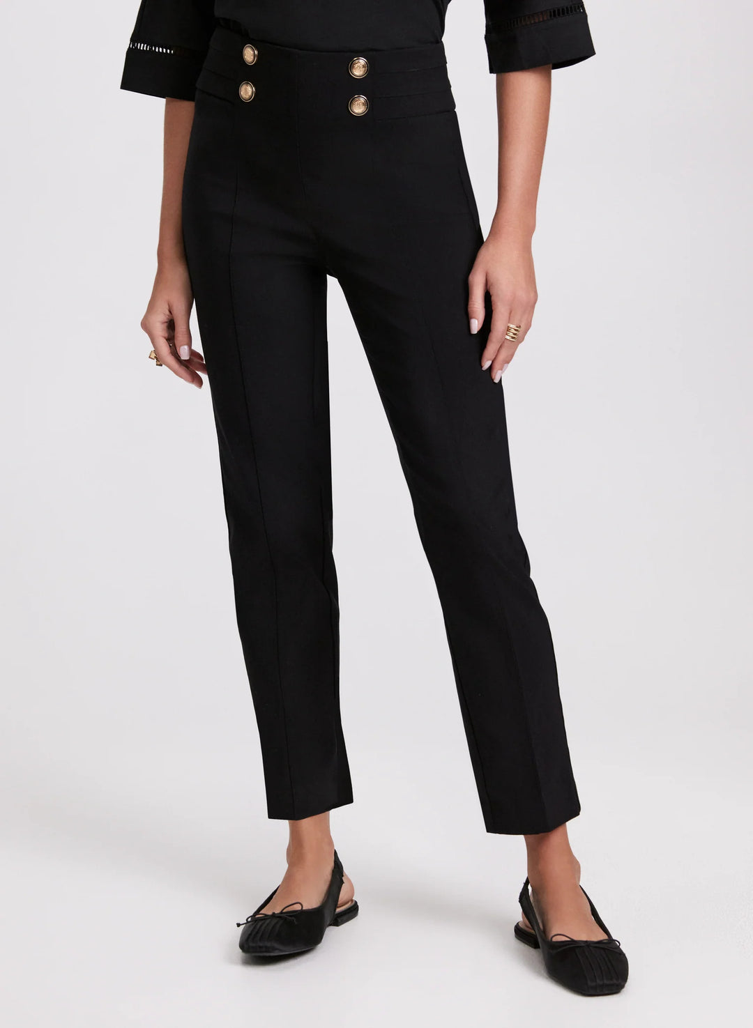LAURA Sofia Slim-Leg Pants - Short