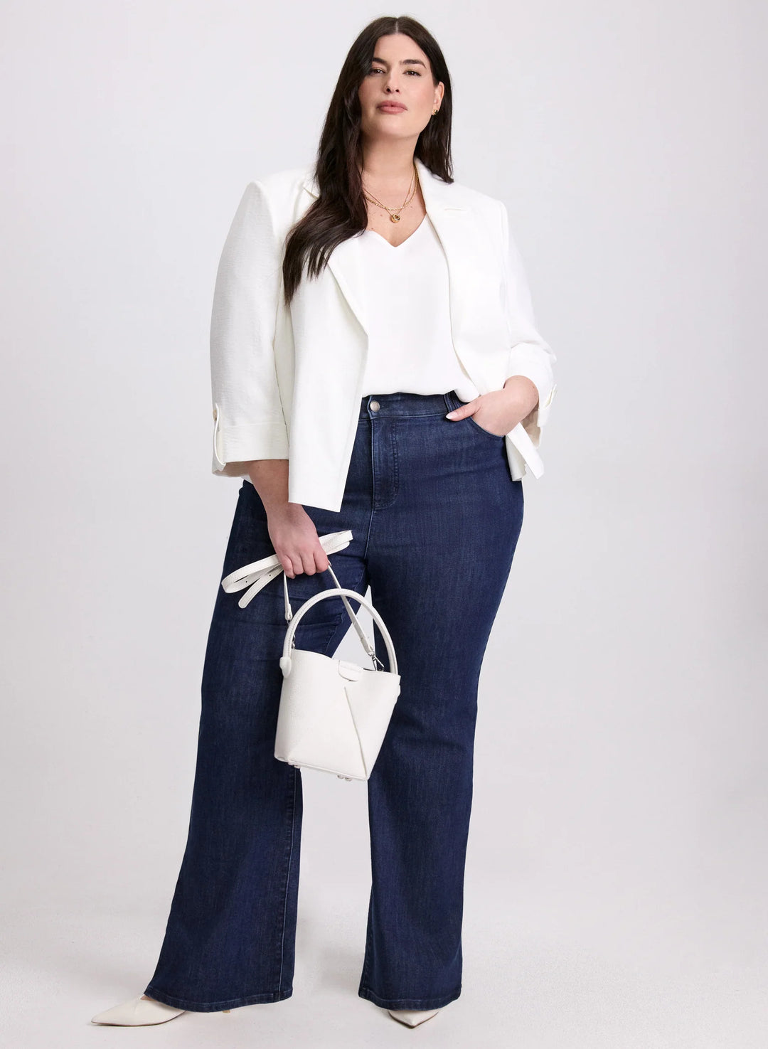 LAURA Open Crinkle Jacket
