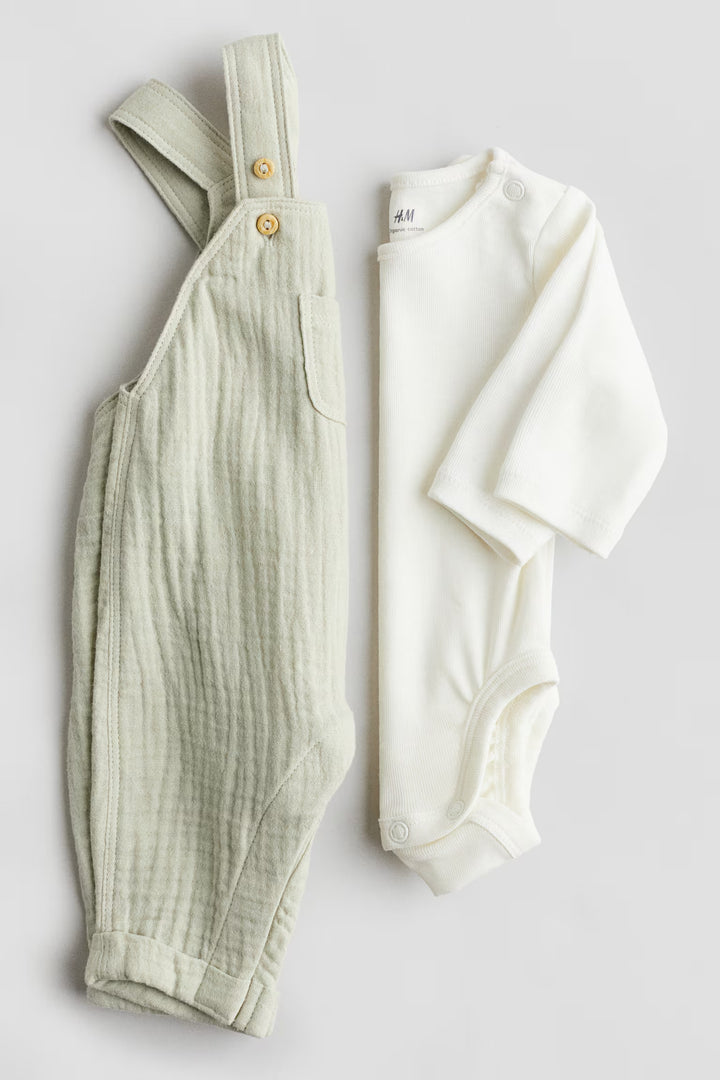 H&M 2-piece Cotton Set