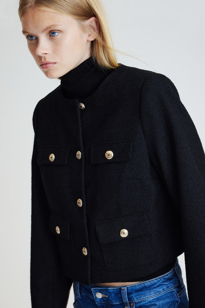 H&M Textured-weave Jacket