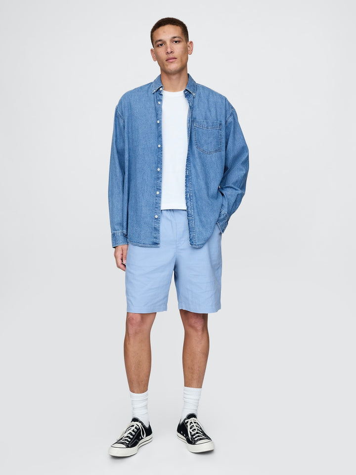Gap Linen-Cotton Easy Shorts