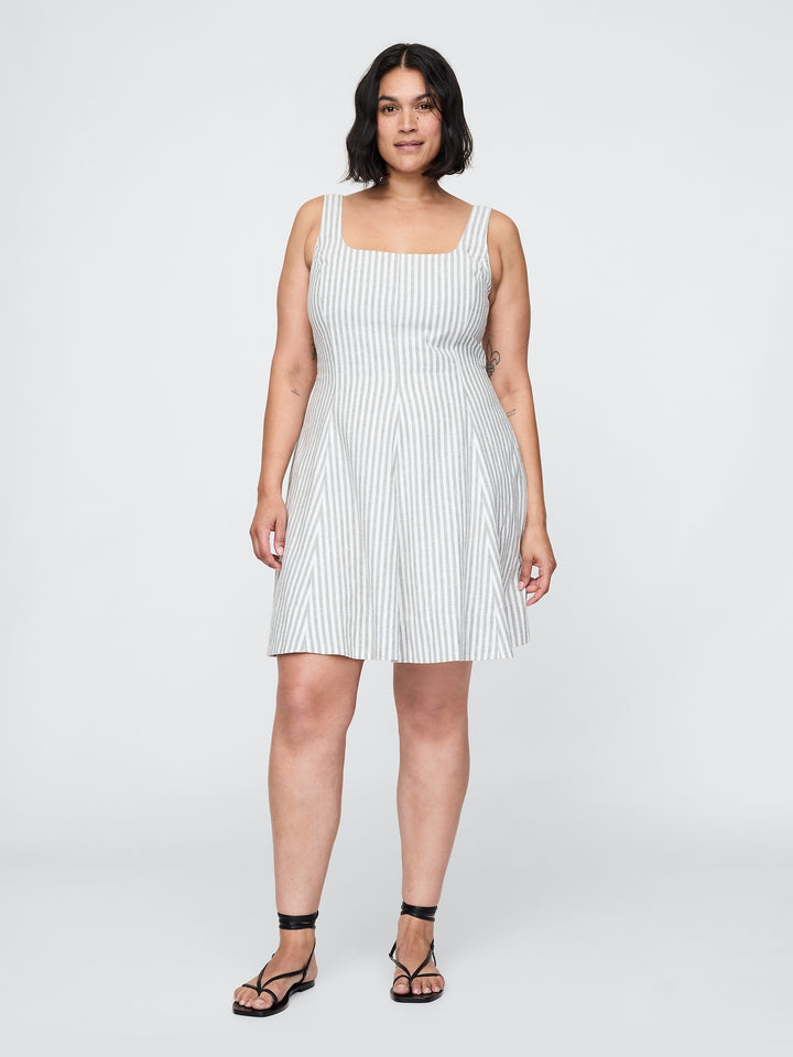 Gap Linen-Blend Mini Dress