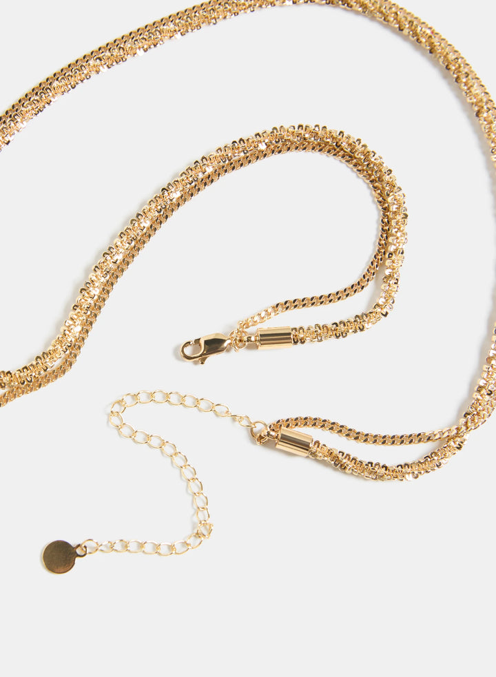 Laura Double Chain Necklace