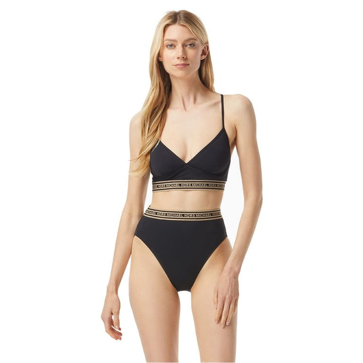 Michael Kors Logo Sporty Swimming Bralette