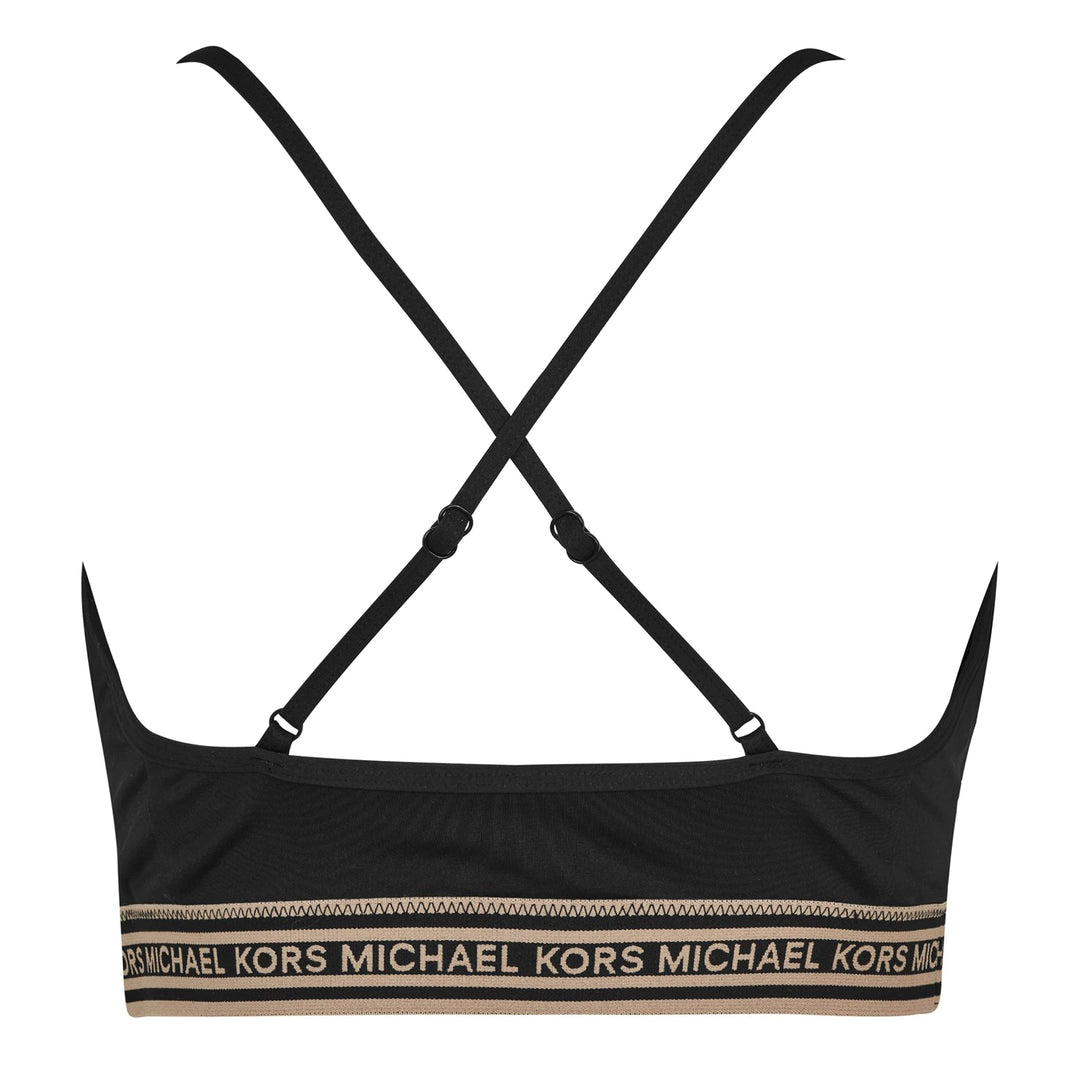 Michael Kors Logo Sporty Swimming Bralette