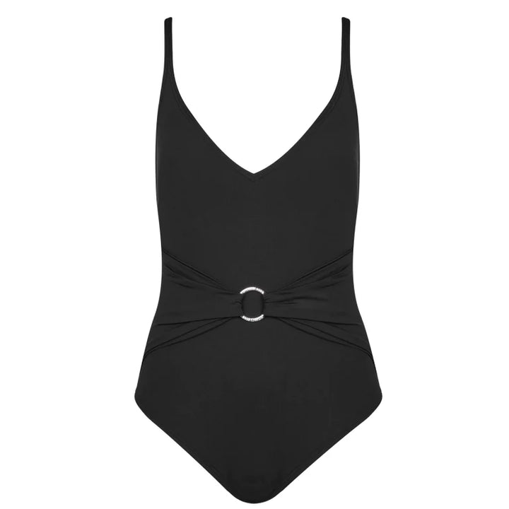 Michael Kors Sash Ring One Piece Swimsuit