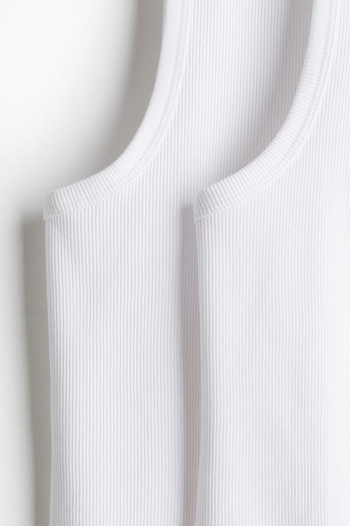 H&M 2-pack Slim Fit Ribbed Tank Tops