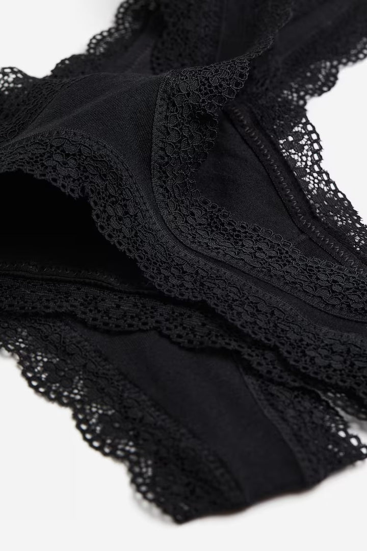 H&M 3-PACK COTTON THONG BRIEFS