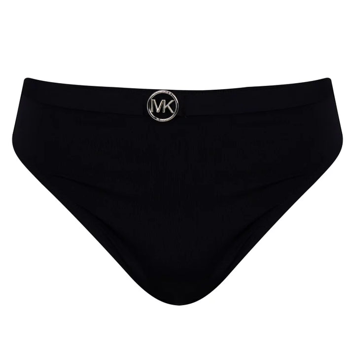 Michael Kors MMK Belted High Waist Bikini Bottom