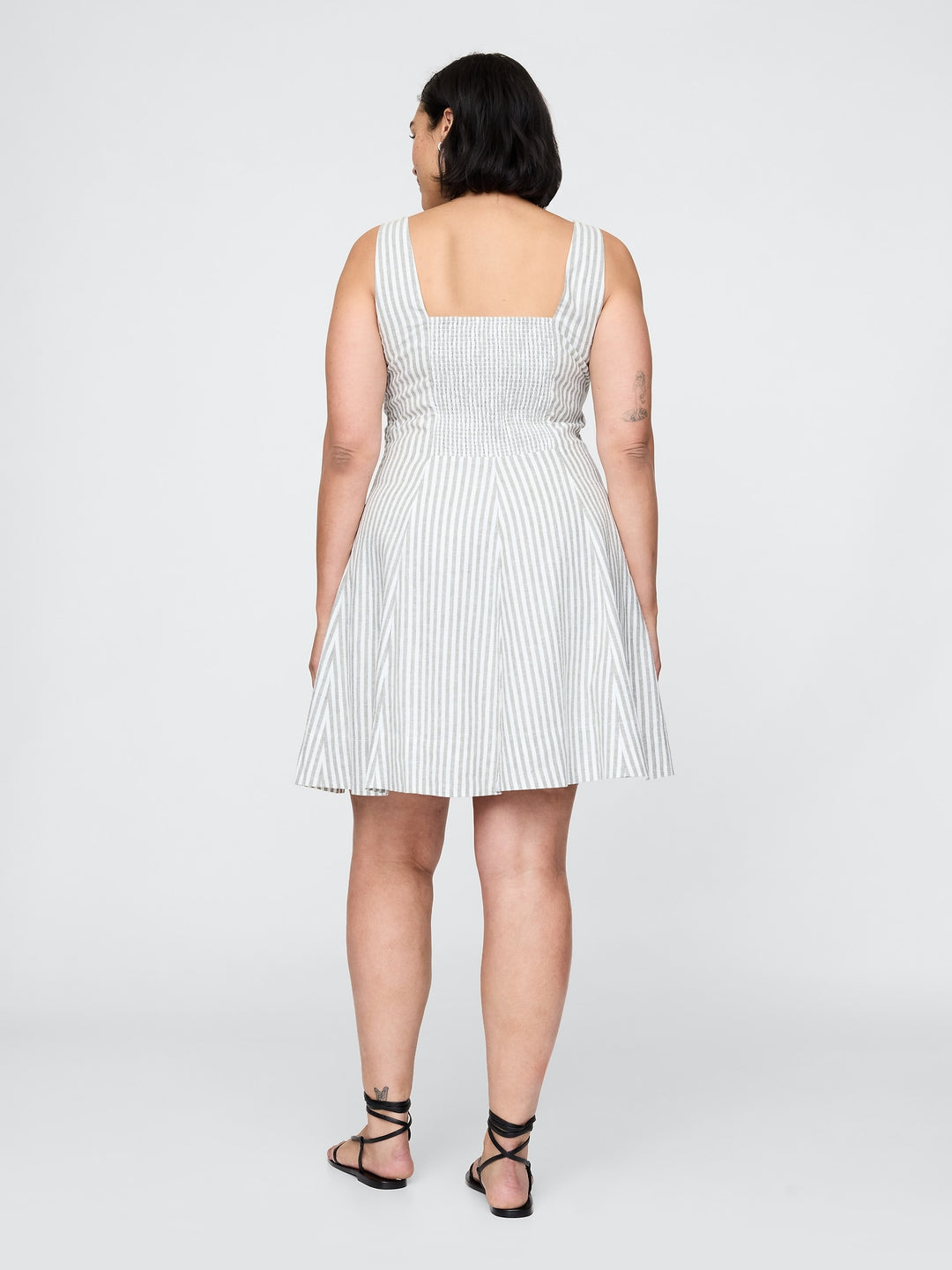 Gap Linen-Blend Mini Dress