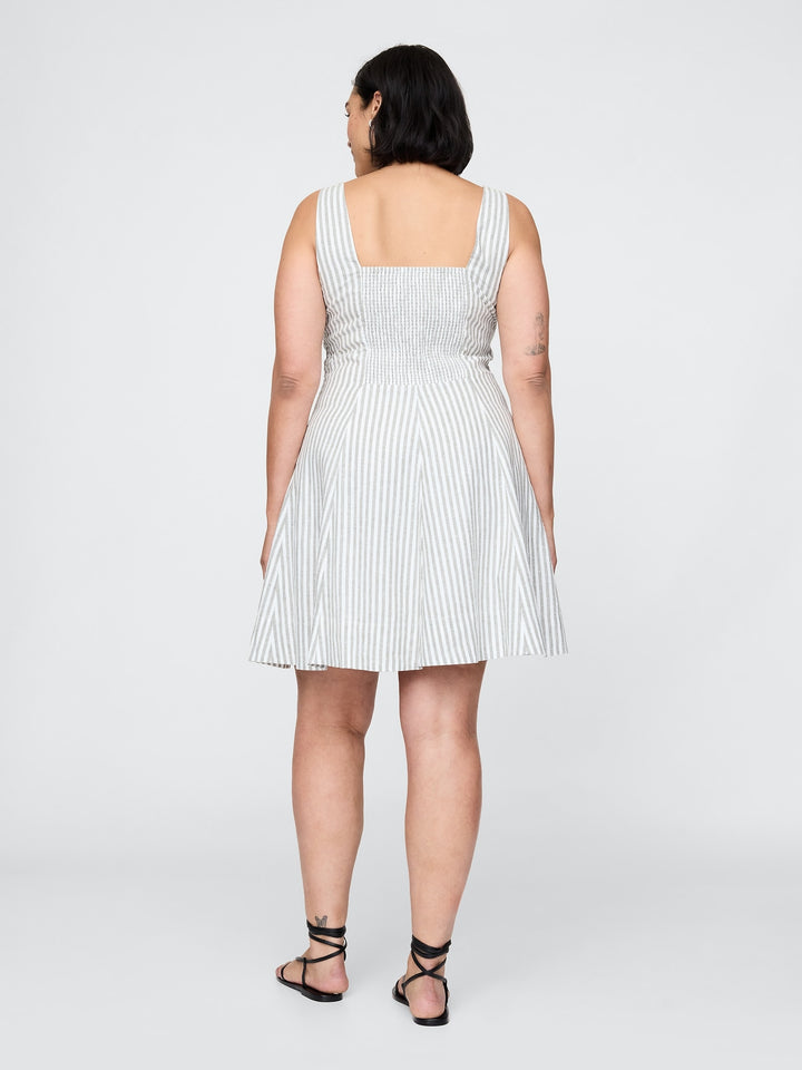 Gap Linen-Blend Mini Dress