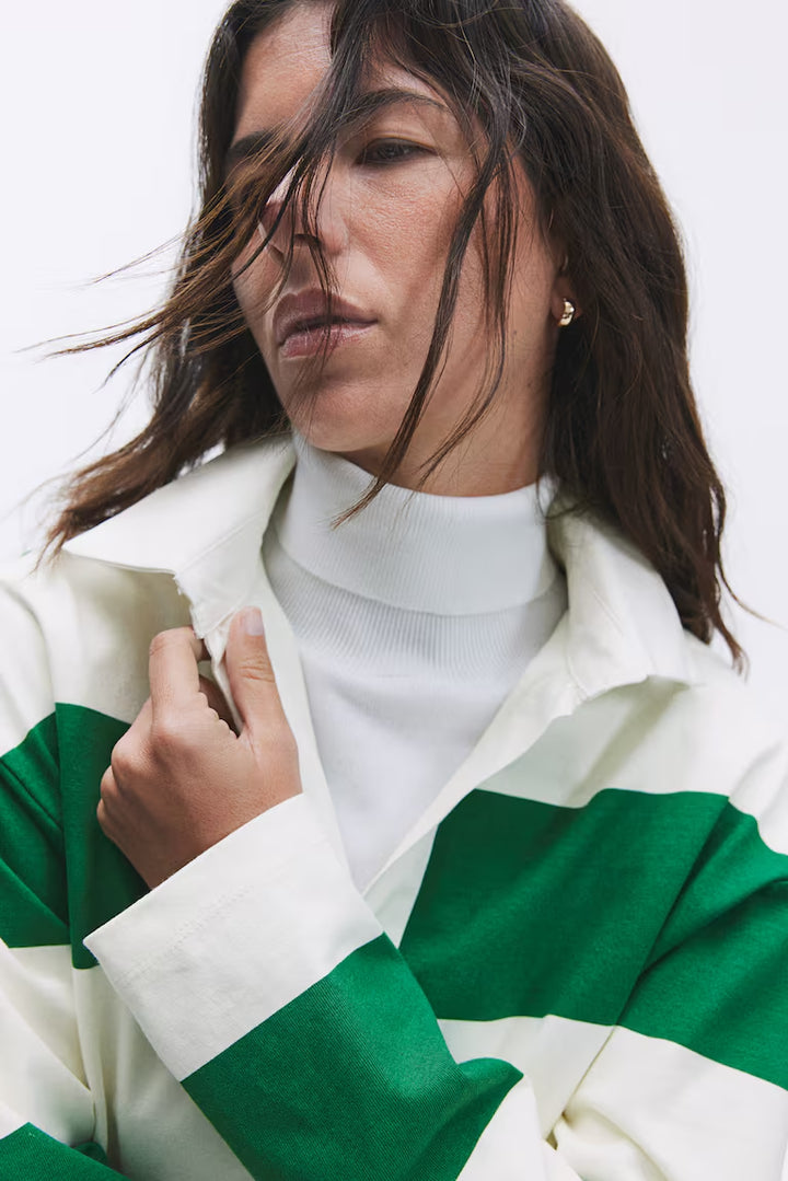 H&M LOOSE-FIT POLO SHIRT