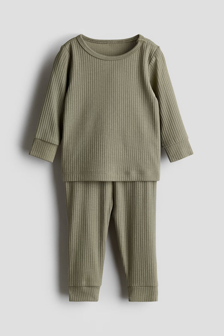 H&M Ribbed Cotton Set