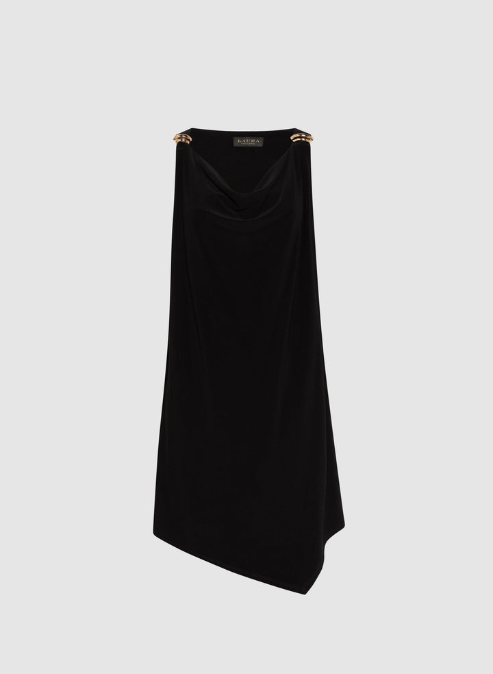 LAURA Cowl Neck Dress