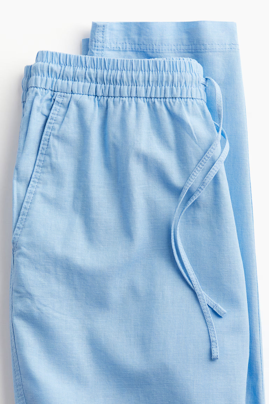 H&M Linen-blend Joggers