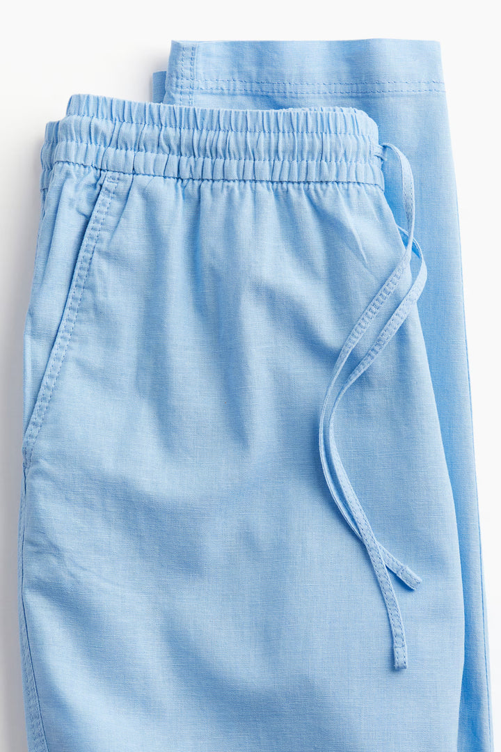 H&M Linen-blend Joggers