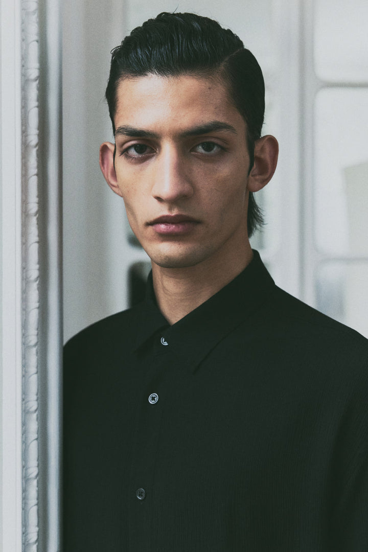 H&M Regular-Fit Crinkled Shirt