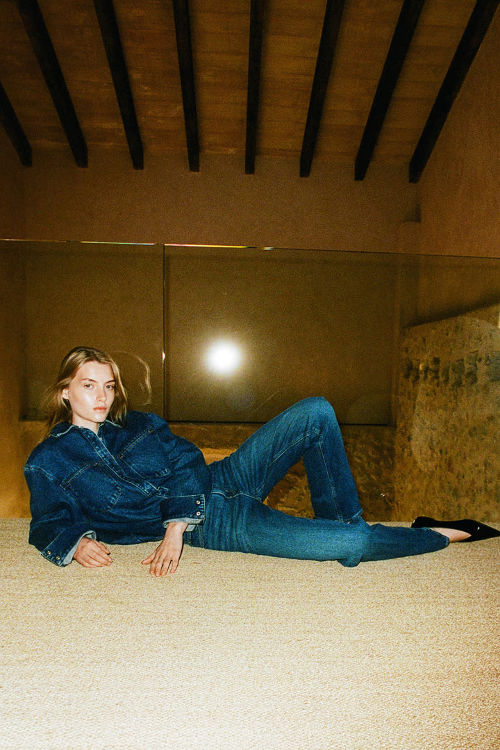 H&M Straight High Jeans