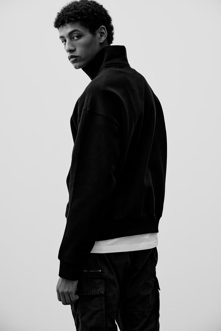 H&M Loose Fit Half-Zip Sweatshirt