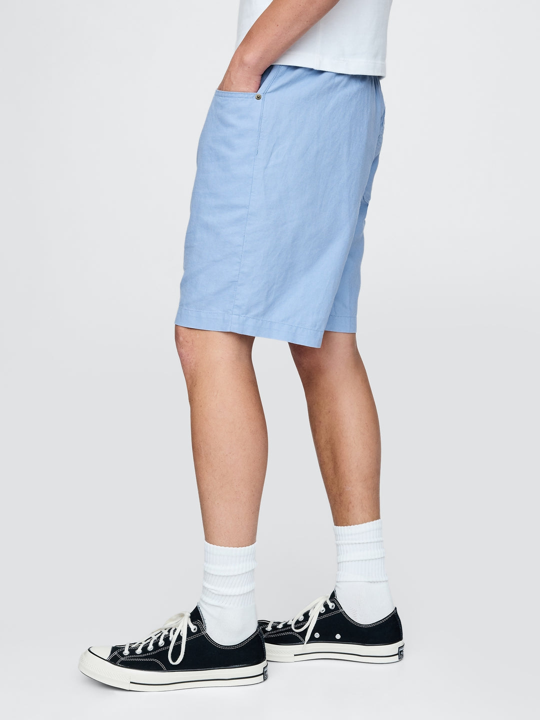 Gap Linen-Cotton Easy Shorts