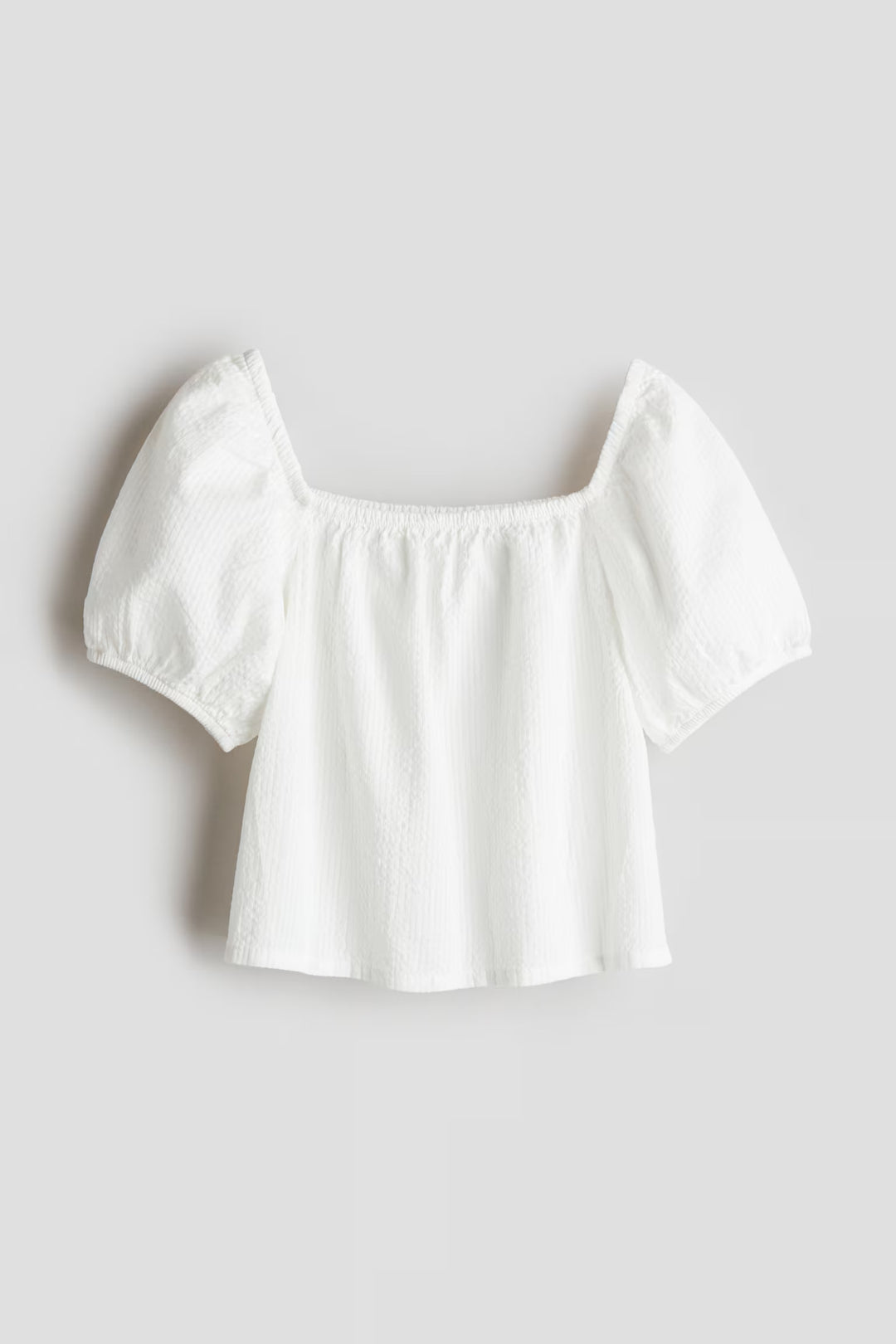 H&M Cotton Seersucker Blouse