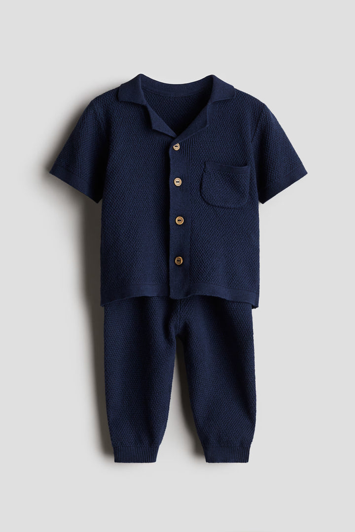 H&M 2-Piece Cotton-Knit Set