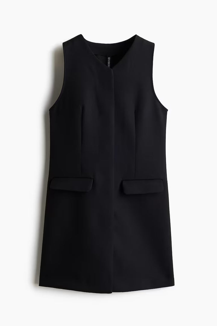 H&M Pocket-Detail Sleeveless Dress