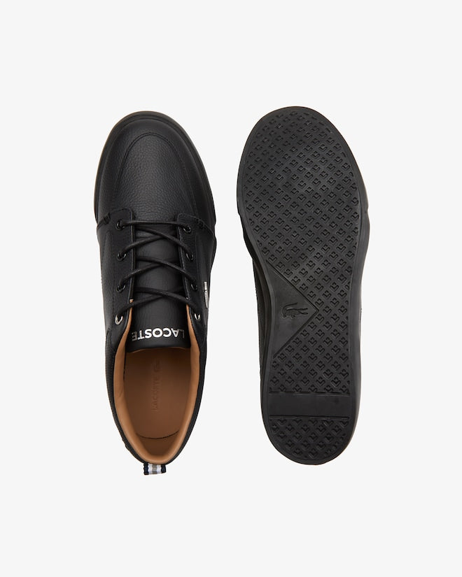 Lacoste Men's Bayliss Leather Perforated Collar Sneakers